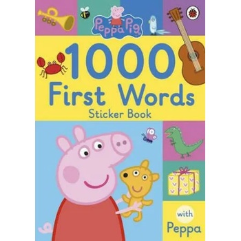 Image 1 of Peppa Pig 1000 First Words Sticker Book