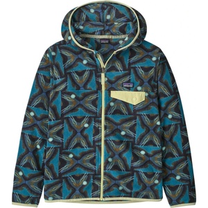 Patagonia Детско поларено яке Patagonia Kid's Micro D Snap-T Jacket Fleece jacket - Deep Freeze: Black (703-4106-2714)