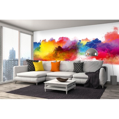 DIMEX ART Самозалепваща се флизелинова фототапета цветна експлозия 375 x 250 см