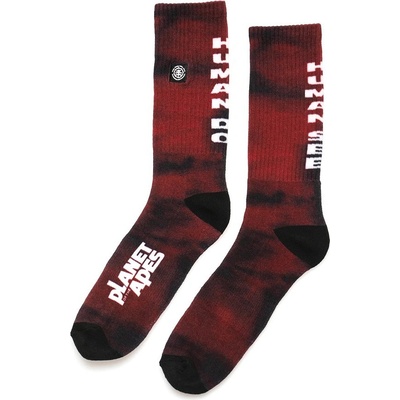 Element Skate Sock Červená