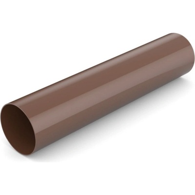 Covernit Plastový odkvapový zvod PVC 90 mm hnedá