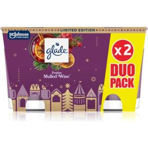 Glade Festive Mulled Wine подаръчен комплект 2x112 гр