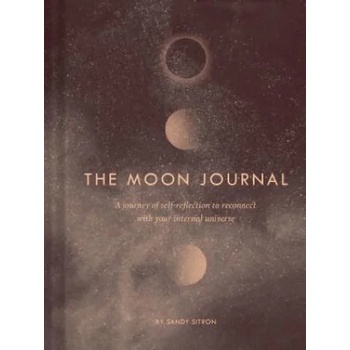Chronicle Books The Moon Journal: A Journey of Self-Reflection Through the Astrological Year (Astrology Journal, Astrology Gift, Moon Book) | Sandy Sitron