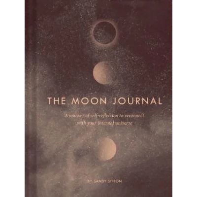 Chronicle Books The Moon Journal: A Journey of Self-Reflection Through the Astrological Year (Astrology Journal, Astrology Gift, Moon Book) | Sandy Sitron