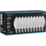 Mexen Nova 10x LED крушка E14, C37, 4W, Студена - 6500K, 420 lm - L102-E14-0465-01x10 (L102-E14-0465-01x10)