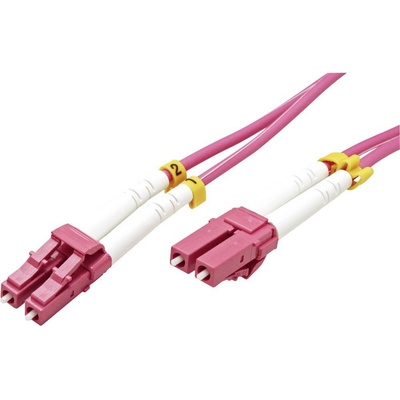 Value 21.99.8755 Optický patch, LC-LC 50/125 (multimode), 3mm, duplex, OM4, 5m