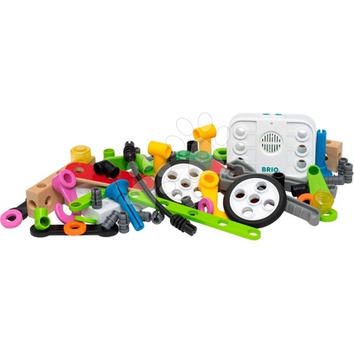 BRIO Builder Record & Play Set elektronická 68 dielov s pracovným náradím