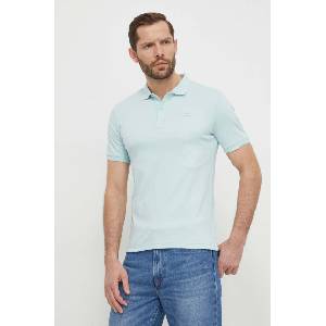 Calvin Klein Памучна тениска с яка (K10K111657) - answear - 98,91 лв