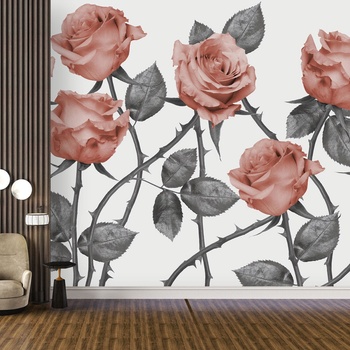 Image 1 of Decono Фототапет Бодливи Рози