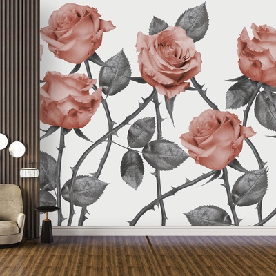 Decono Фототапет Бодливи Рози