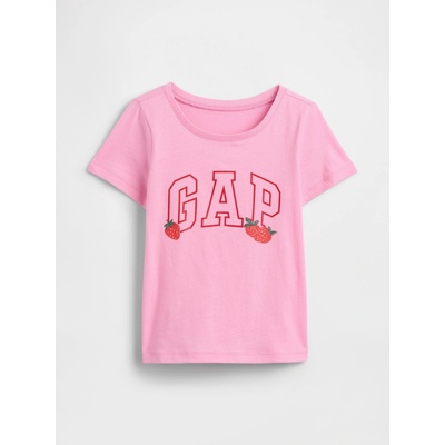 GAP Baby tričko s logem Růžová – Zbozi.Blesk.cz