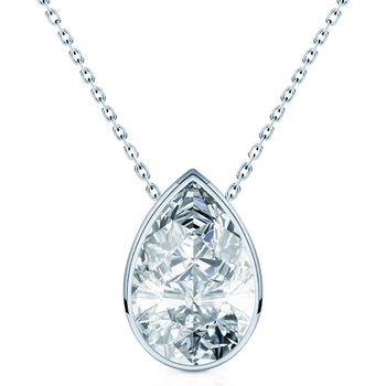 SAVICKI Колие Purе: бяло злато, диаманти