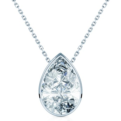 SAVICKI Колие Purе: бяло злато, диаманти