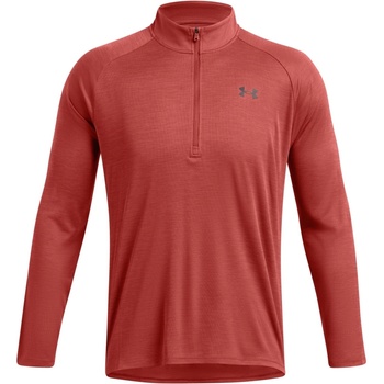 Under Armour Tech ½ Zip Long Sleeve Mens - Earthen Orange