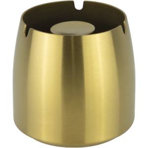 Horecano - Метален ветроустойчив пепелник ф7, 5xh8, 5см GOLD CHARM-(HC-931273) (243179-1) (01931273)