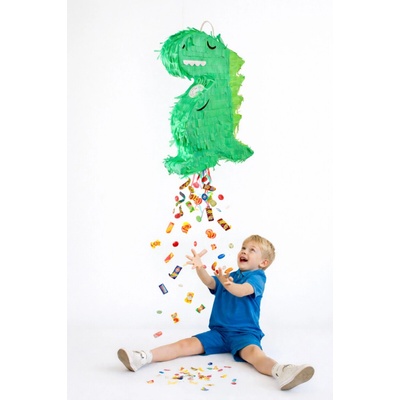 PartyDeco Piňatá Dinosaurus - párty piňatá na detskú oslavu