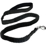 PET NOVA Черен Bungee повод, L