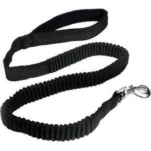 PET NOVA Черен Bungee повод, L