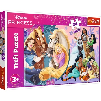 Trefl - Puzzle Disney princess: The smile of friendship - 1 - 39 piese