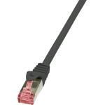 LogiLink Patch кабел PrimeLine, Cat. 6, S/FTP, черен, 1 м