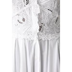 Ermanno Scervino LIFE рокля от памук с еластан (D484Q304ZQR)