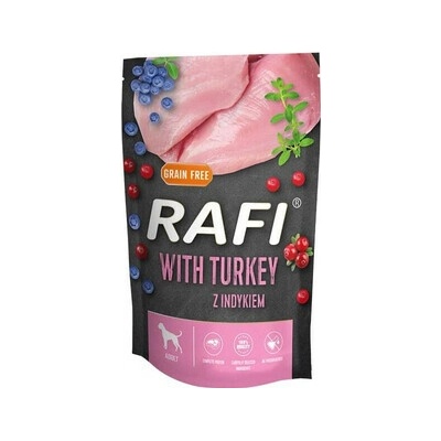 Rafi Adult s morčacím mäsom čučoriedkami a brusnicami 500 g