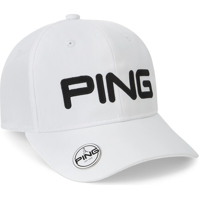 Ping Ball Marker Cap White bílá