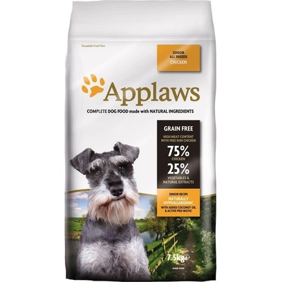 Applaws Dog Senior All Breed Chicken 2 x 7,5 kg