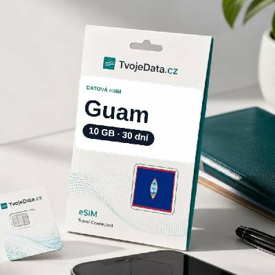 eSIM Guam 10 GB / 29 dní
