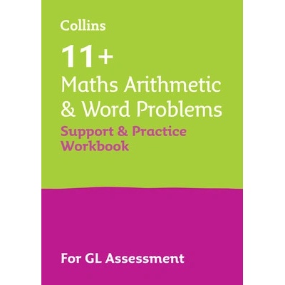 11+ Maths Arithmetic and Word Problems Support and Practice Workbook: For the Gl Assessment 2023 Tests 11+ CollinsPaperback