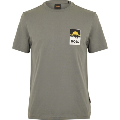 Boss Мъжка блуза с яка Boss Boss Te Plain 10276582 01 Polo Shirt Mens - Open Grey