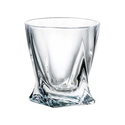 Bohemia Crystal Quadro sklenice na pálenku 2K936 0 99A44 6 x 55 ml