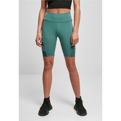 High Waist Tech Mesh Cycle Light zelená