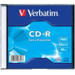 Verbatim CD-R, 700 MB, 52x, със защитно покритие, в тънка кутия, office1_2065100004