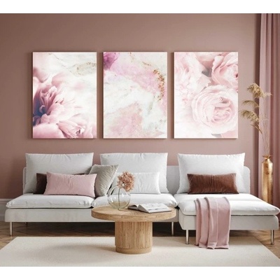 Divio Třídílný obraz na plátně, vzor 20356 Velikost: 90x180 cm