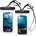 Spigen Водоустойчиви калъфи Spigen - AquaShield A601, IPX8, 6.8'', 2 броя, прозрачни (8809756648588)