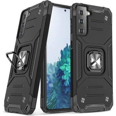 Wozinsky Калъф Wozinsky Ring Armor Tough Hybrid, за Samsung Galaxy S22 + (S22 Plus), черен (9145576239773)
