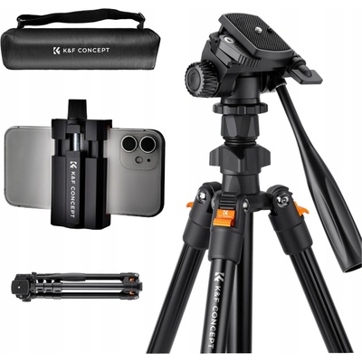 K&F Concept Camera stativ K234A0 + Video Head Panorama KF09.115