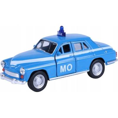 Welly Warszawa 224 POLÍCIA modrá 1:34