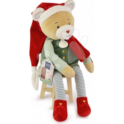 elf medvídek Party Favor Doudou Farceur Doudou et Compagnie s domečkem 27 cm