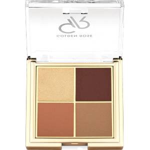 Golden Rose Палитра сенки за очи Quattro - Nr. 06, 8, 8 g (3036424)