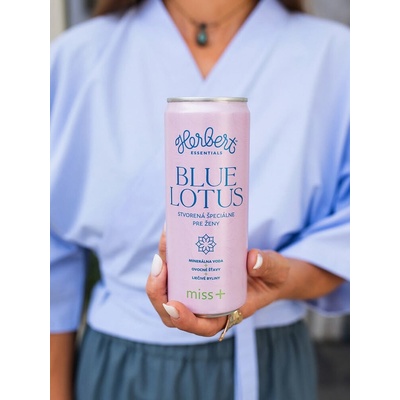 Herbert Minerálna voda Miss+ Blue Lotus 330 ml