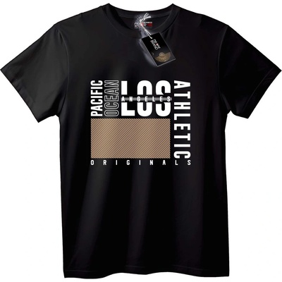 NOONEBRAND Тениска Los Angeles спортен - 7XL, Black
