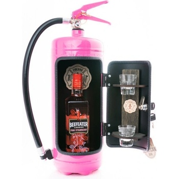 The Jerrycan Bar Firebar Darčekový hasiaci prístroj minibar ružový