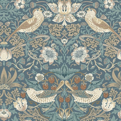 William Morris at Home 140503 Vliesová tapeta na zeď vol.2, rozměry 10 x 0,52 m