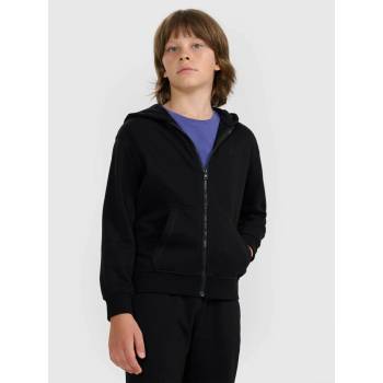 Chlapčenská tepláková mikina s kapucňou TSWSM1859 čierna