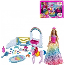 Barbie Princezná a dúhový jednorožec herný set