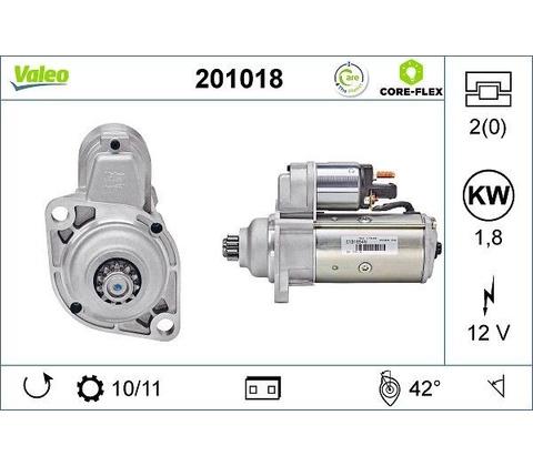 Štartér VALEO 201018