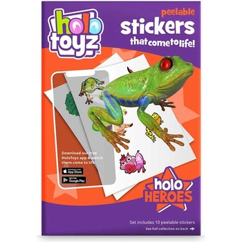 Image 1 of HoloToyz Стикери с Augmented Reality, HoloToyz - Holo герои (ST60-H)