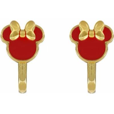 Disney Minie Mouse stříbrné pozlacené ES00092YNRL.CS - dětské náušnice (887746876768)